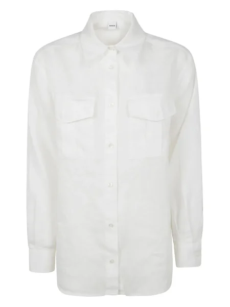 Cămașă Aspesi de in alb