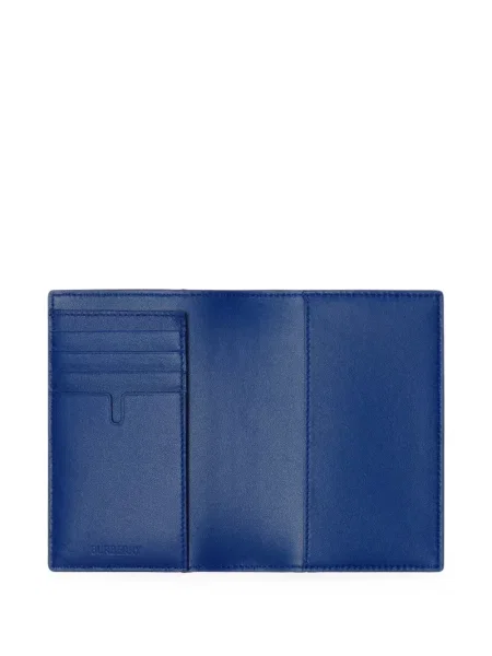 Portofel Burberry cu autograf negru