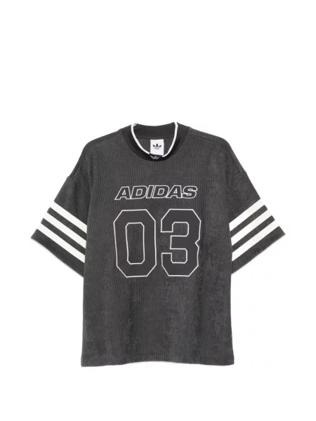 Tričko Adidas s potiskem šedé