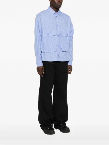 Pruhovaná košile Reese Cooper modrá