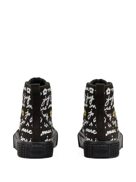 Sneakerși Marc Jacobs din canvas negru