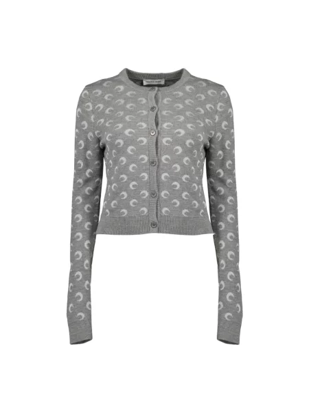 Kardigan Marine Serre wełniany szary