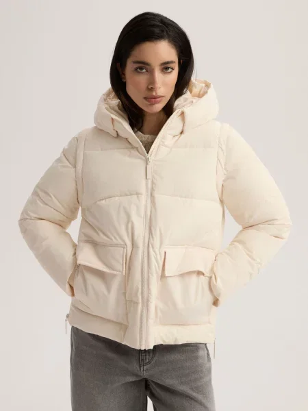Зимова куртка DIVERSE Moyruna кремовий
