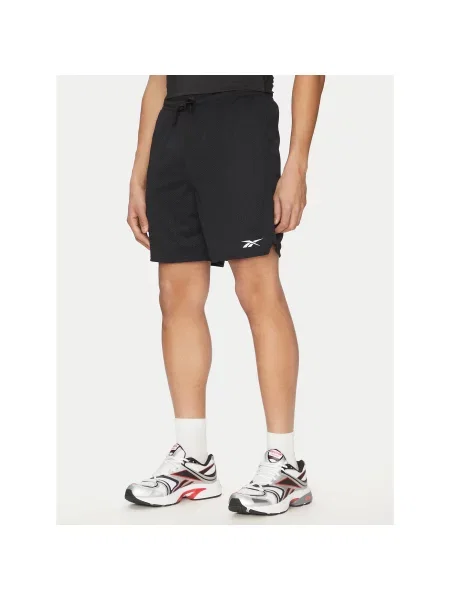 Reebok Sportske kratke hlače Regular Fit crna