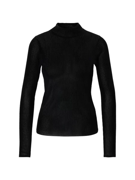 BOSS Pulover Felvettina' negru