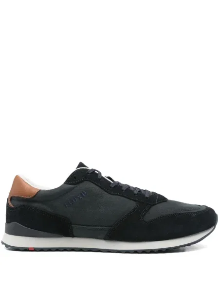 Sneakerși Lloyd din piele albastru