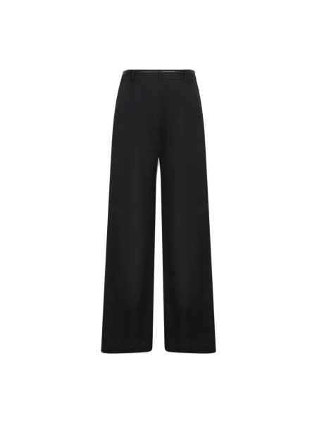 Spodnie Max Mara Studio czarne