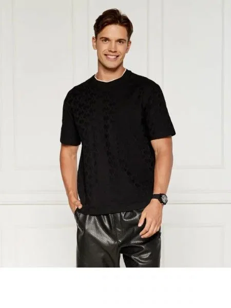 Armani Exchange Tricou negru