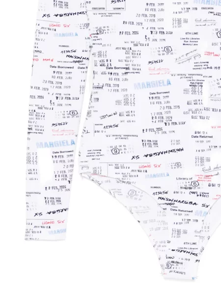 Body Mm6 Maison Margiela alb