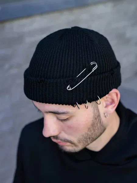 Шапка Without черная