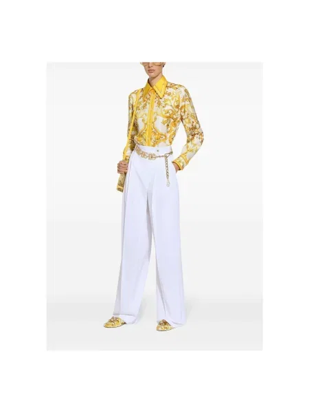 Spodnie Dolce And Gabbana białe