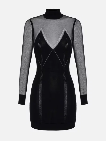 Платье Elisabetta Franchi черное