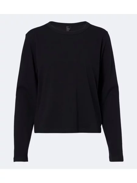 Tricou Leset din jerseu negru