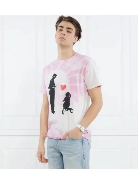 GUESS Tricou roz