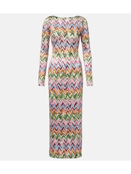 Maksi sukienka maxi Missoni garniturowa