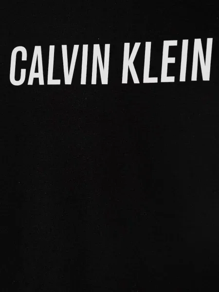 Calvin Klein Underwear gyerek kétrészes pizsama elasztánnal fekete