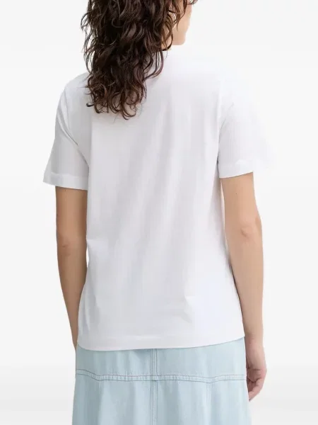 Tricou Munthe cu broderie alb