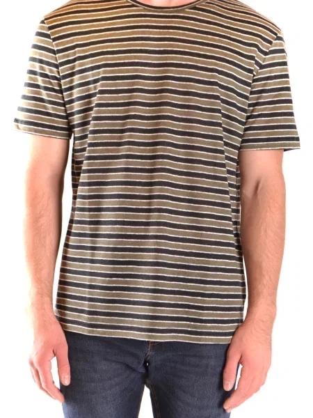 Tricou Paolo Pecora cu dungi negru