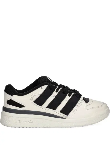Ριγέ μισό φερμουάρ sneakers Adidas EQT σουέντ μαύρο