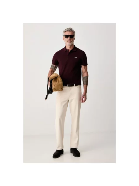 Koszulka polo Lacoste Polo oxalis fioletowa