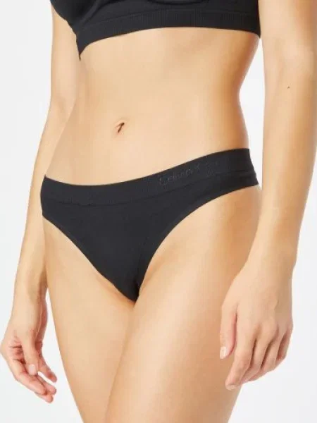 Calvin Klein Underwear String bugyik fekete