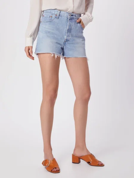 LEVI'S ® Jeans Original Short denim albastru