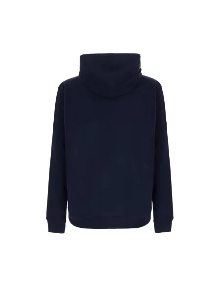 Bluza z kapturem Ami Paris z kapturem niebieska