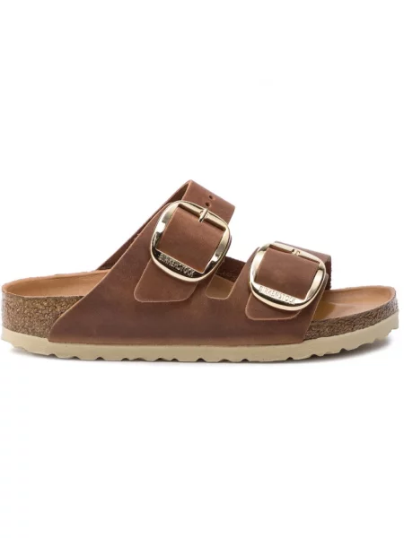 Trampki Birkenstock Arizona Big Buckle FL Cognac HEX EUR 41 brązowe