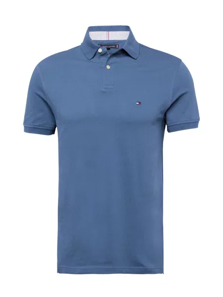 TOMMY HILFIGER Tricou safir / roșu alb