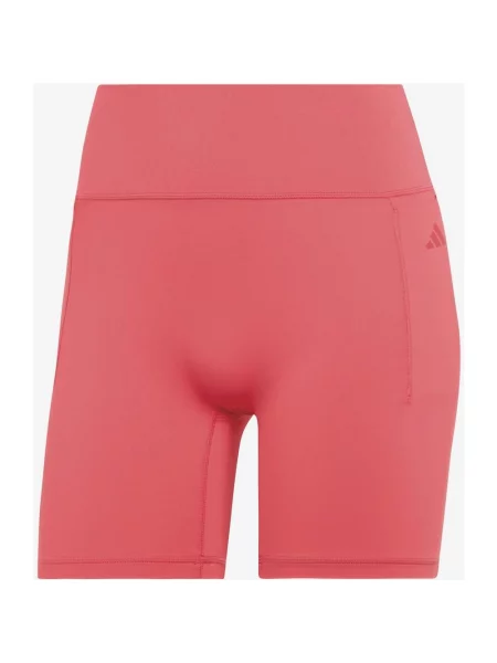 Spodenki rowerowe kobieta adidas Optimé Essentials Workout koralowy XS pomarańczowe