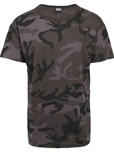 Urban Classics Tricou gri / gri bazalt negru