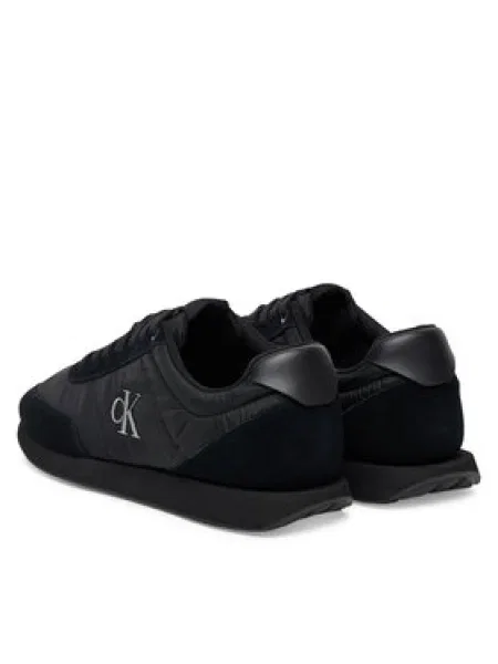 Sportcipők Calvin Klein Retro Runner Ess Mix Mat fekete