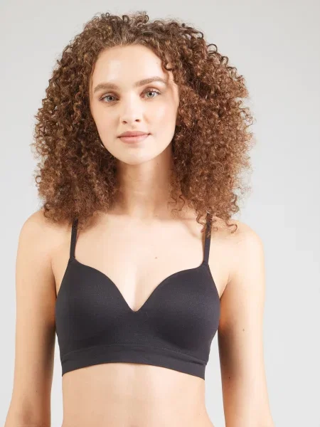 Lindex Sutien Flora' negru