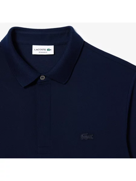 Поло Lacoste синее