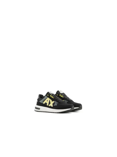 Sneakersy Armani Exchange czarne