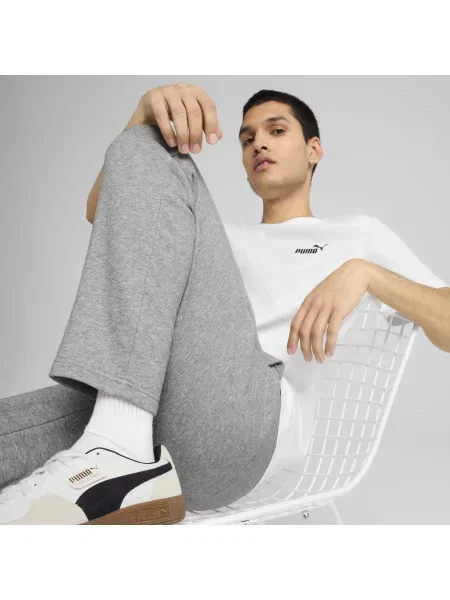 PUMA spodnie dresowe Essentials z logo No. 1 Akcesoria S szary