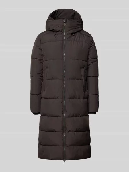 Płaszcz pikowany o kroju regular fit z kapturem model ZANDAYA' Save The Duck