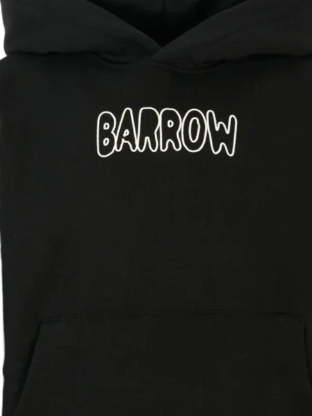 Dětska mikina s kapucí Barrow černá
