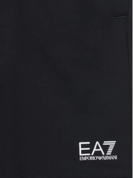 Sportovní kraťasy Emporio Armani černé