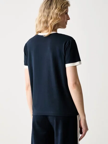 Guess T-shirt z HOSHI granatowa