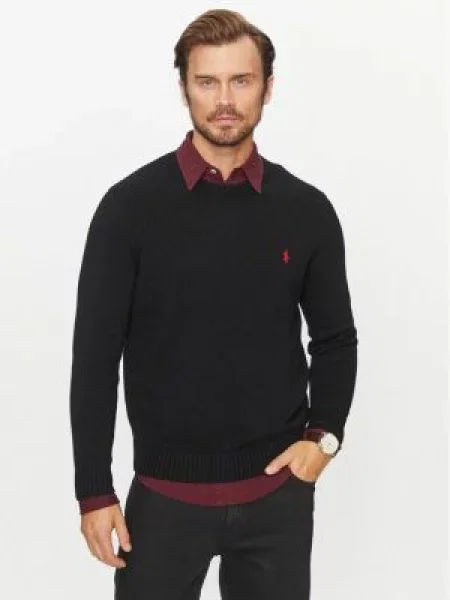 Πουλόβερ Polo Ralph Lauren μαύρο
