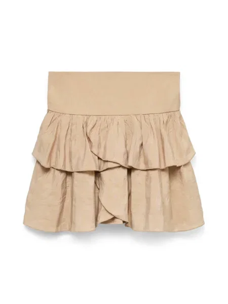 Vero Moda Fustă mini Clara bej