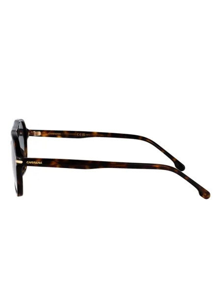 Ochelari de soare Carrera cu imprimeu geometric maro