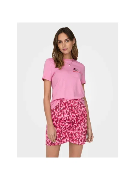 ONLY Póló Kita Regular Fit lila