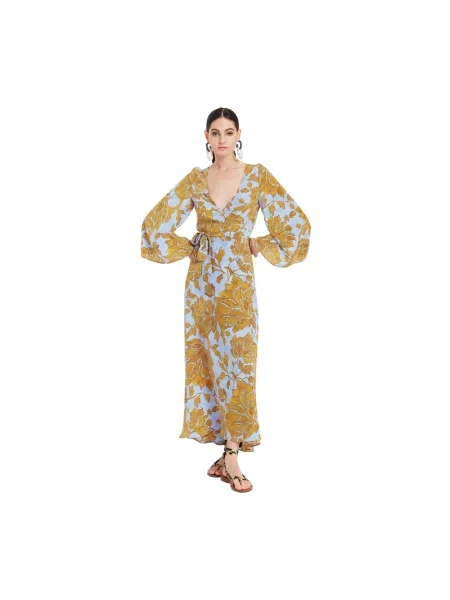 Sukienka La Doublej kopertowa