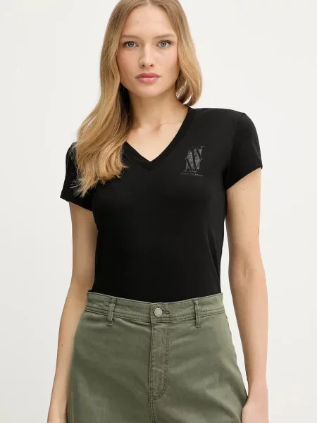 Armani Exchange tričko černé
