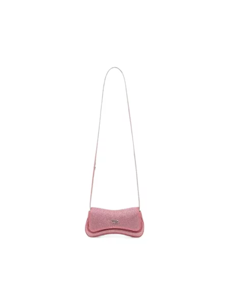 Torebka crossbody Diesel różowa