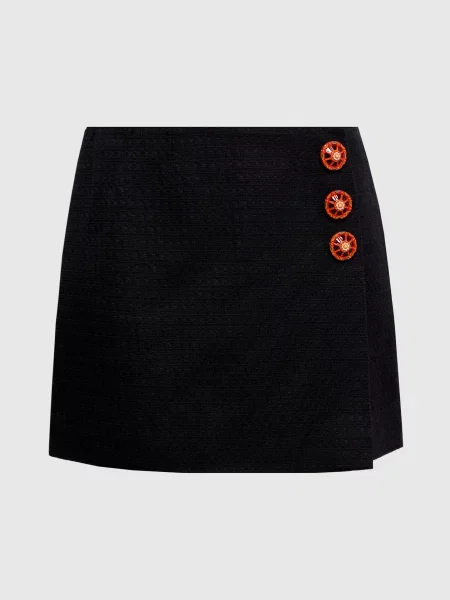 Юбка Dolce&gabbana на запах черная