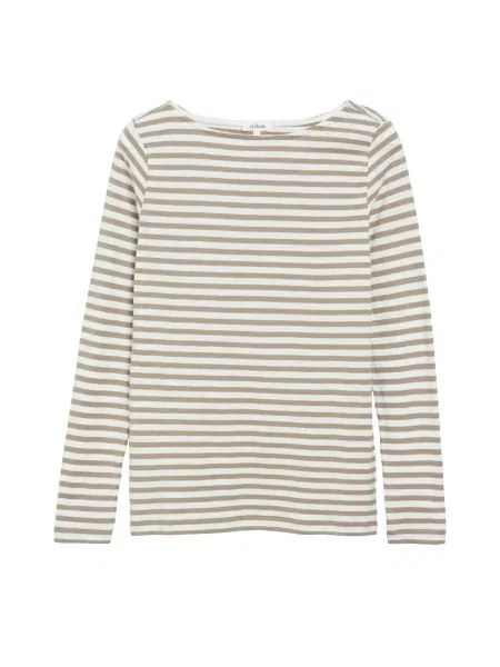 S.Oliver Tricou crem / închis bej