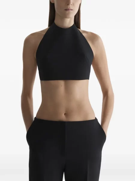 Cropp top Mugler negru
